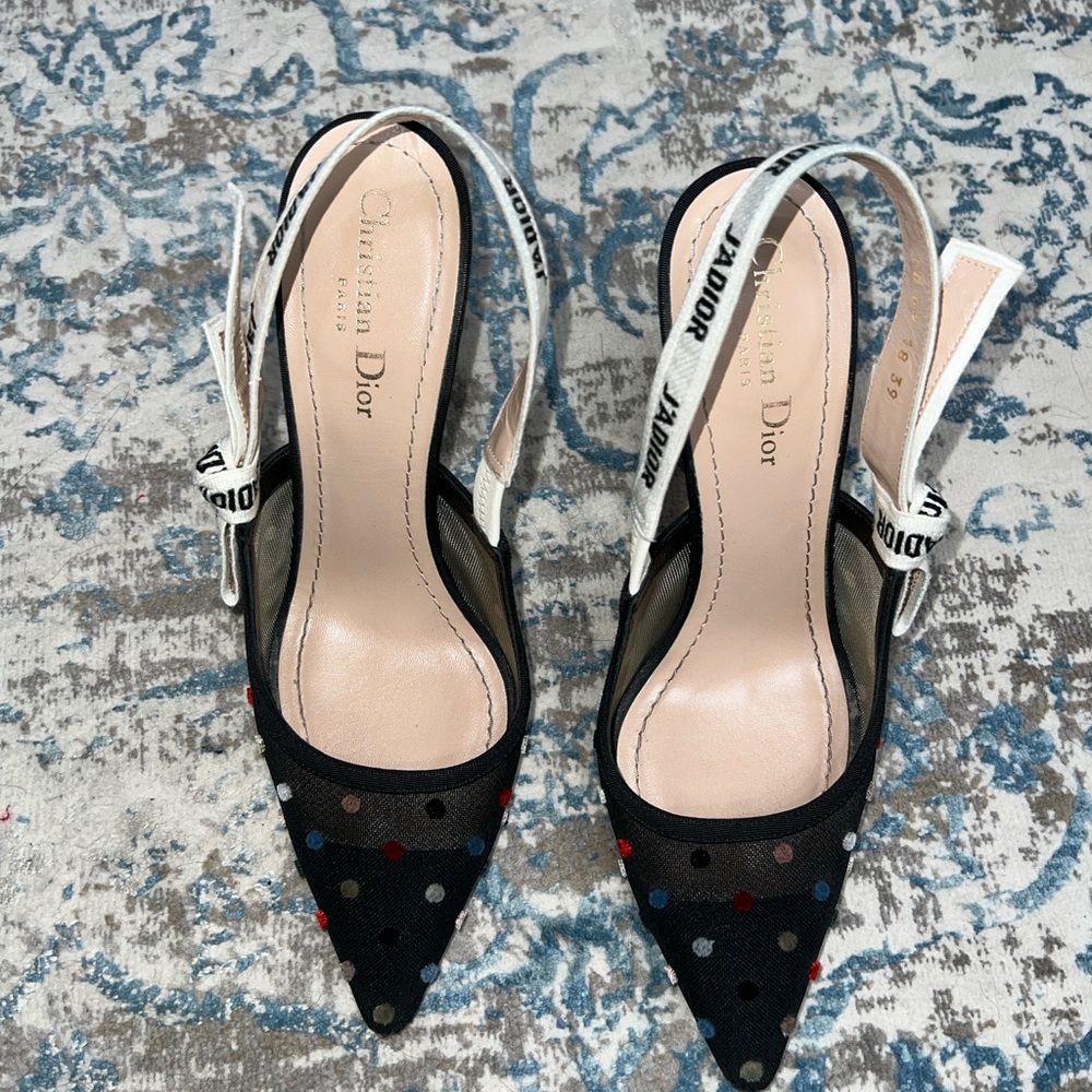 Christian Dior jadior Mini Dot Pump Size 39